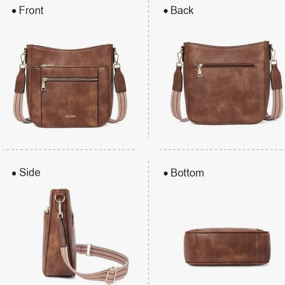 Brown Crossbody Bag NWT - Picture 6 of 16